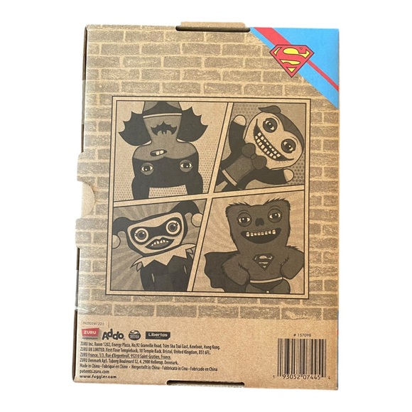 Zuru Fuggler DC Superman Plush Toy NEW Funny Ugly Monster 9” Toy Collectible - Picture 2 of 5